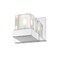 Z-Lite Fallon 1 Light Wall Sconce, Chrome & Clear, Frosted 467-1S-CH-LED - alternate 5